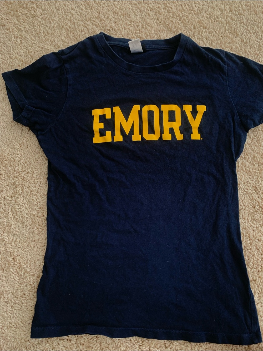 Emory Navy old school T-Shirt Emory